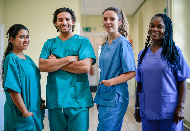 hygienist with patient