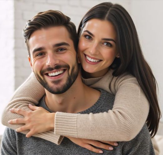 group of friends having fun